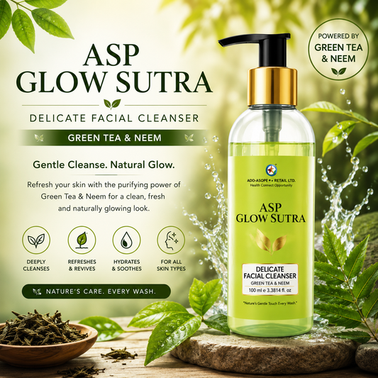 ASP GREEN TEA NEEM FACE WASH