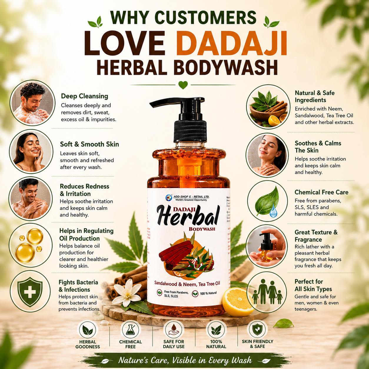 Dadaji Herbal Bodywash