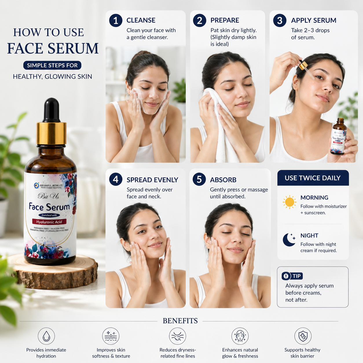 BIT US Hyaluronic Acid Face Serum