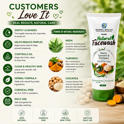 DADAJI Natural Facewash