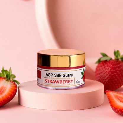 ASP Silk Sutra Strawberry Edible Lip Balm