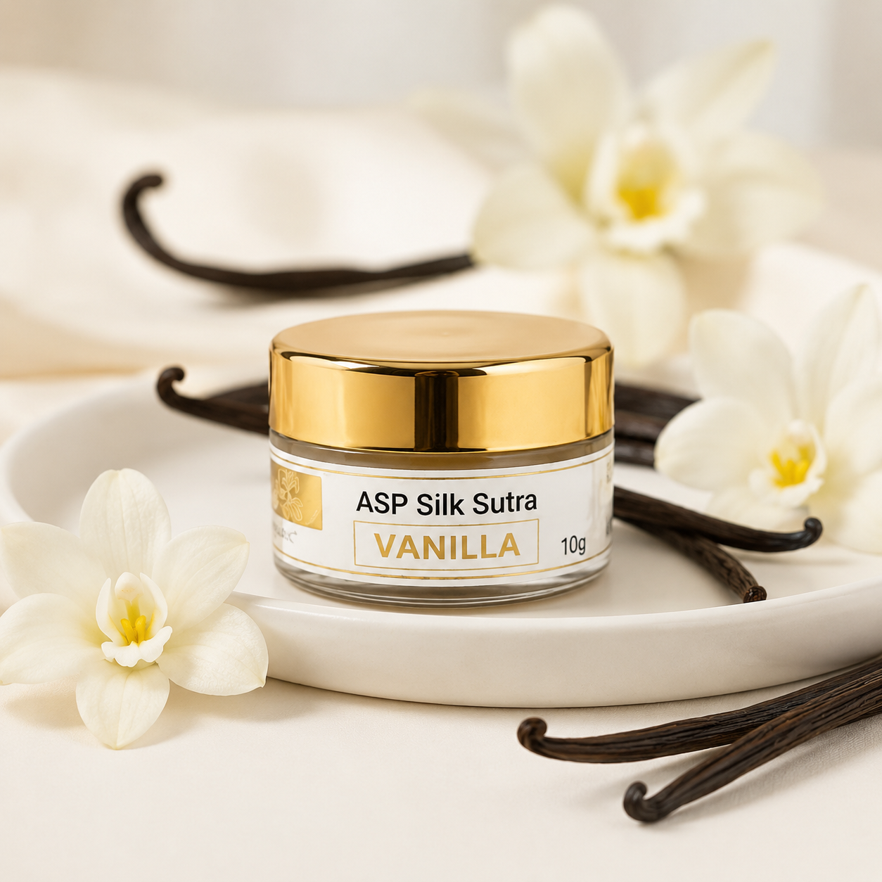 ASP Silk Sutra Vanilla Edible Lip Balm