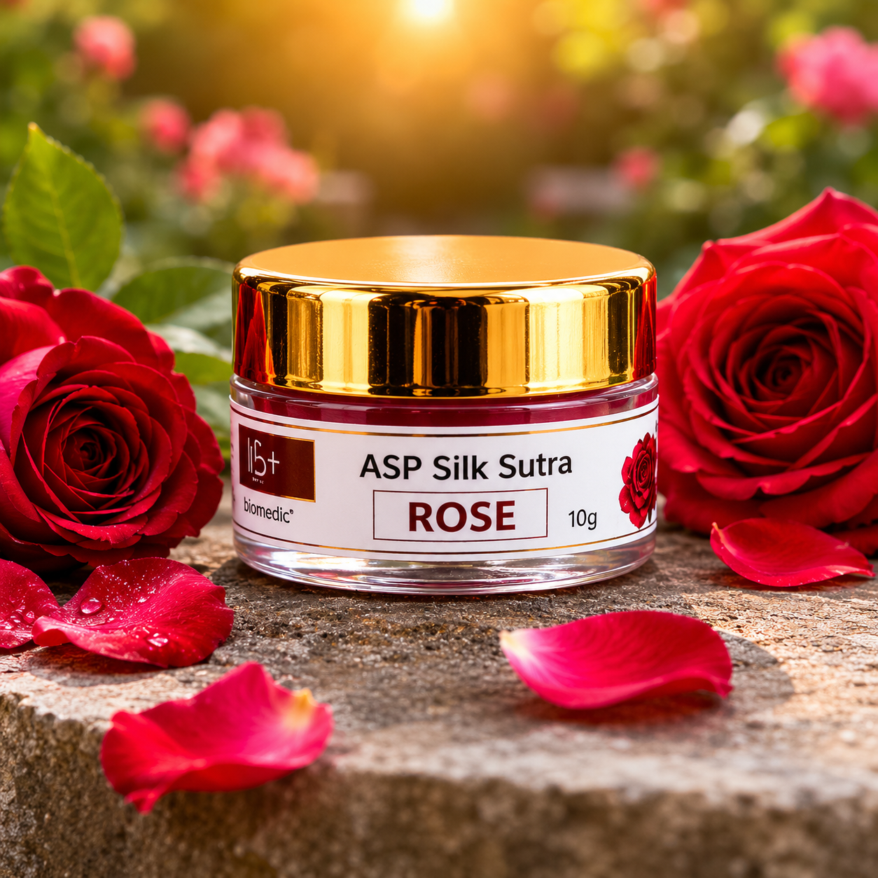 ASP Silk Sutra Rose Edible Lip Balm