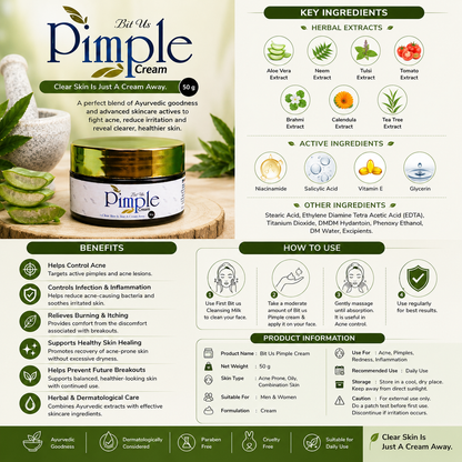 Bit Us Pimple Cream