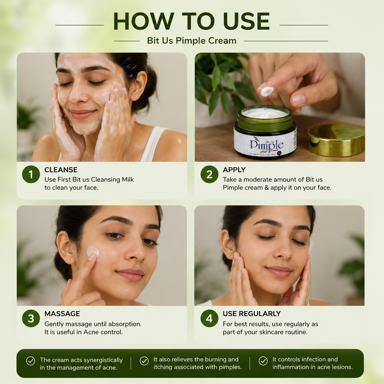 Bit Us Pimple Cream