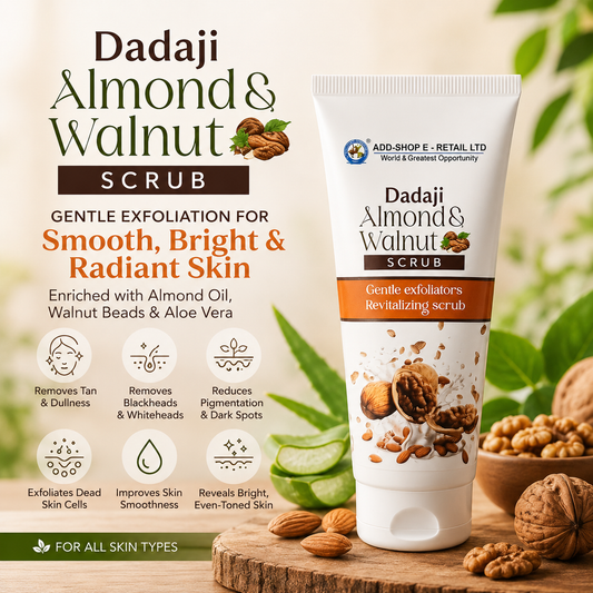 Dadaji Almond &amp; Walnut Scrub