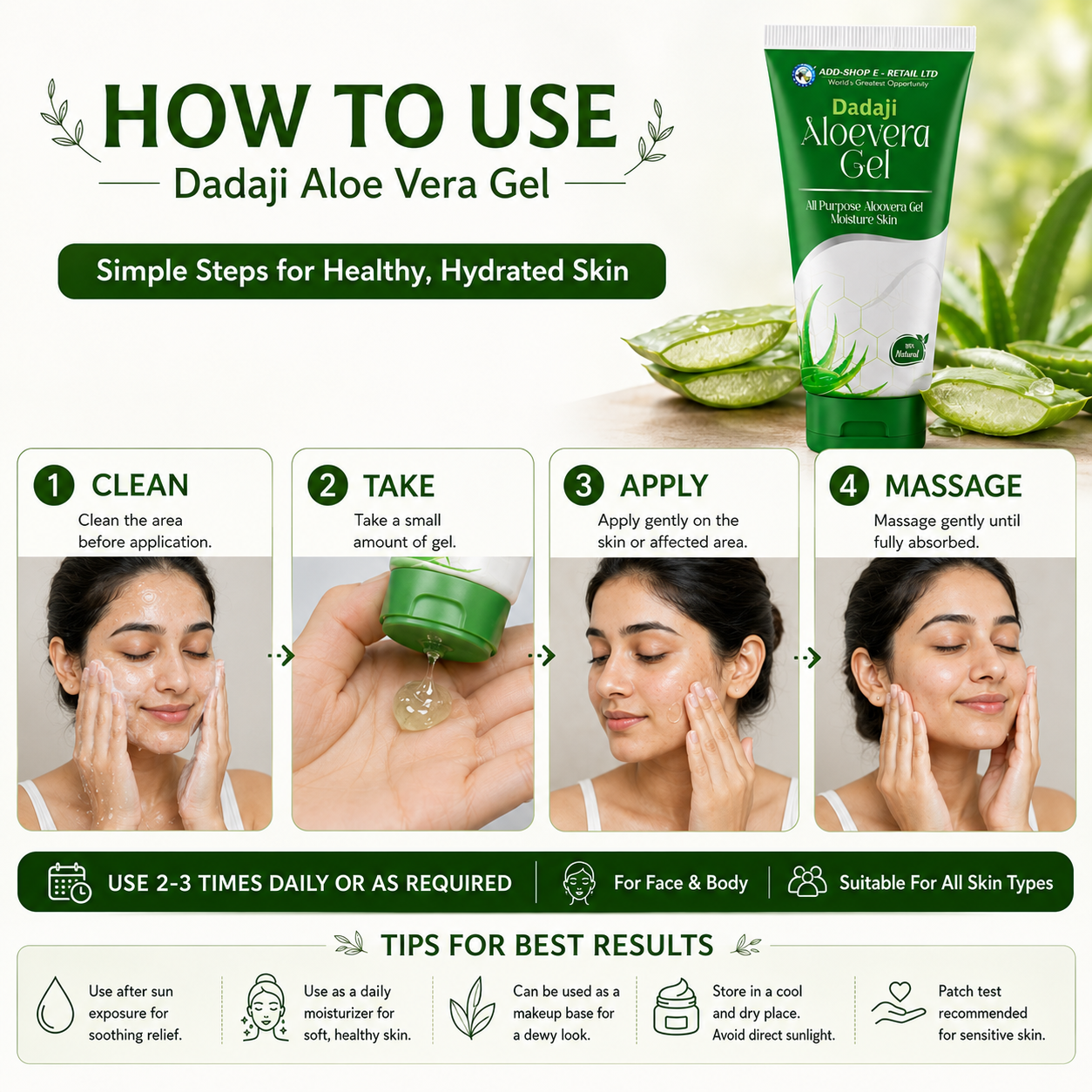 Dadaji Aloe Vera Gel