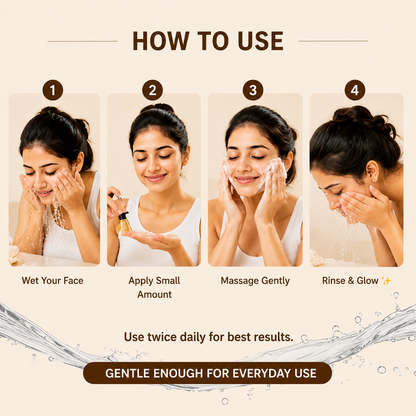 ASP Glow Sutra Rice Water Face Wash