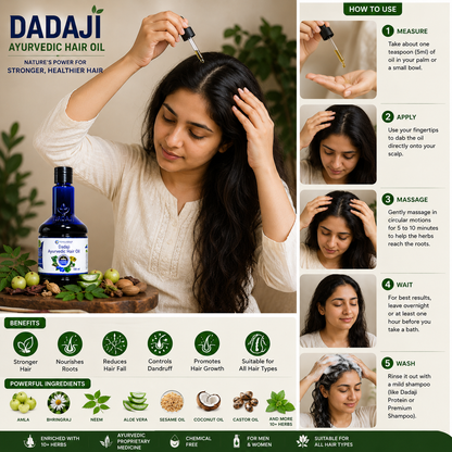 DADAJI Ayurvedic Hair Oil