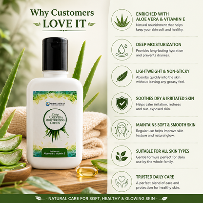 Dadaji Aloevera Moisturizing Lotion