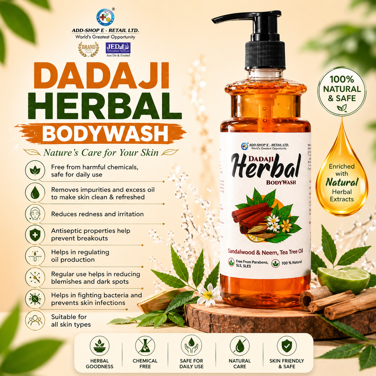Dadaji Herbal Bodywash