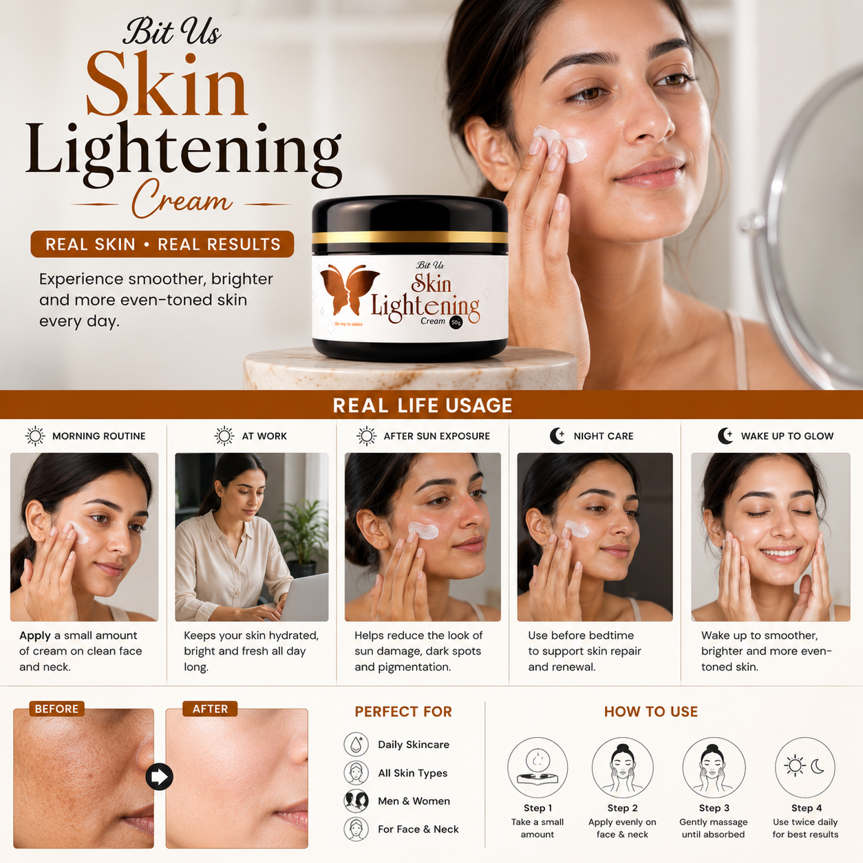 Bit Us Skin Lightening Cream