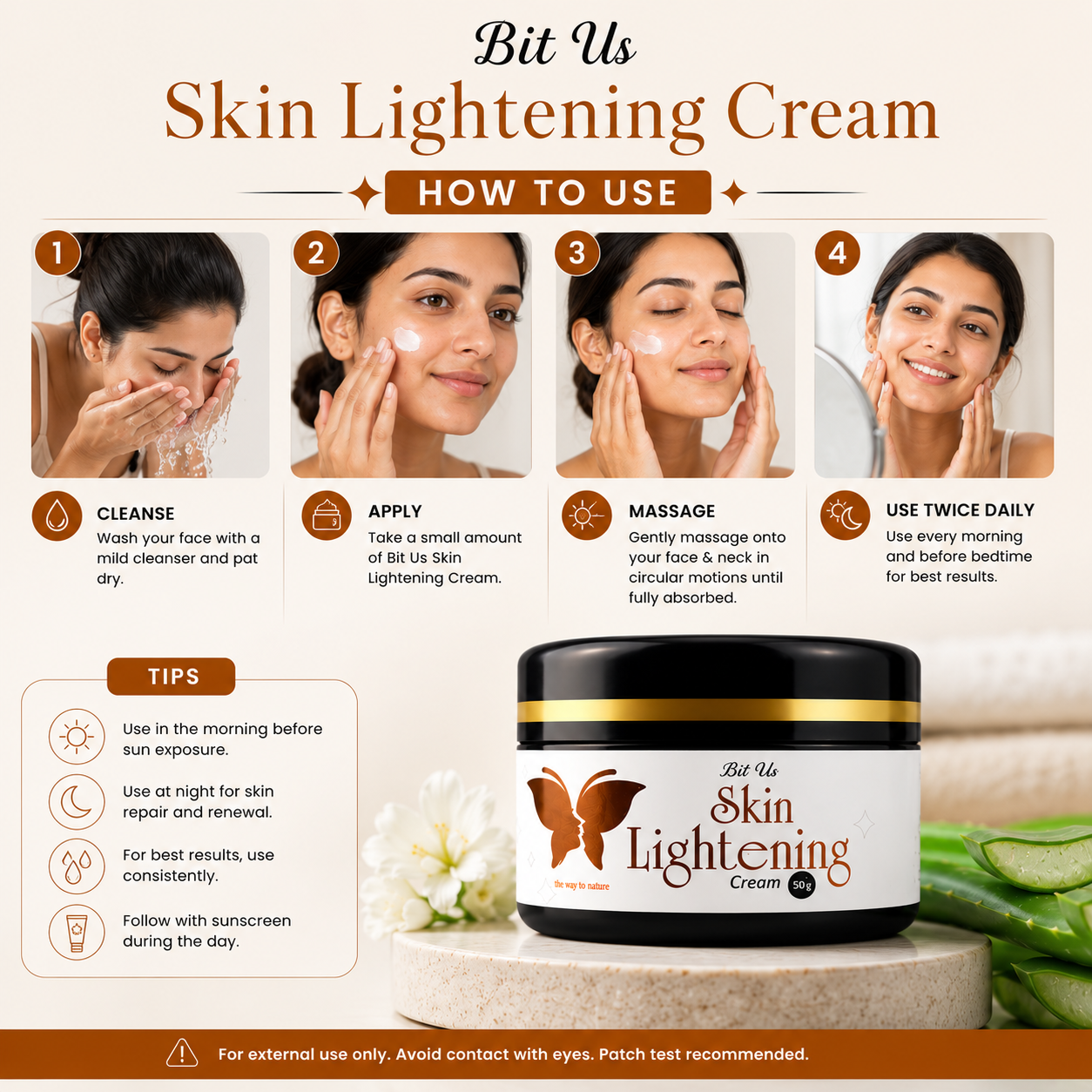 Bit Us Skin Lightening Cream