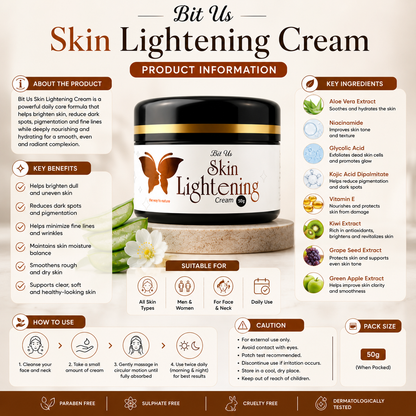 Bit Us Skin Lightening Cream