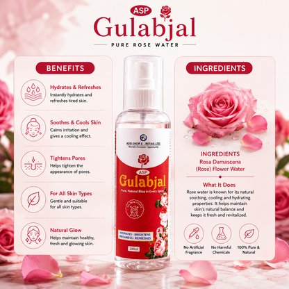 ASP Gulabjal Rose Water Spray